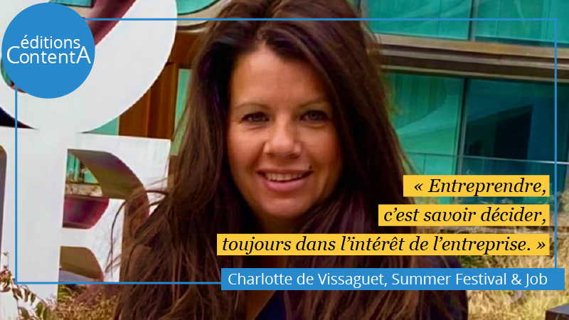 Charlotte de Vissaguet - Summer Festival & Job - éditions ContentA