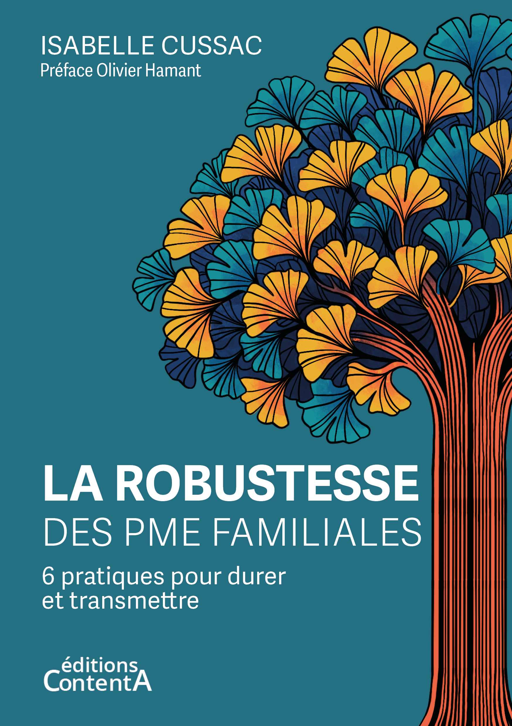 Couverture du livre La robustesse des PME familiales d’Isabelle Cussac