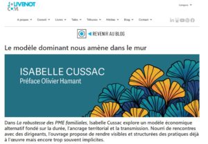Interview Isabelle Cussac